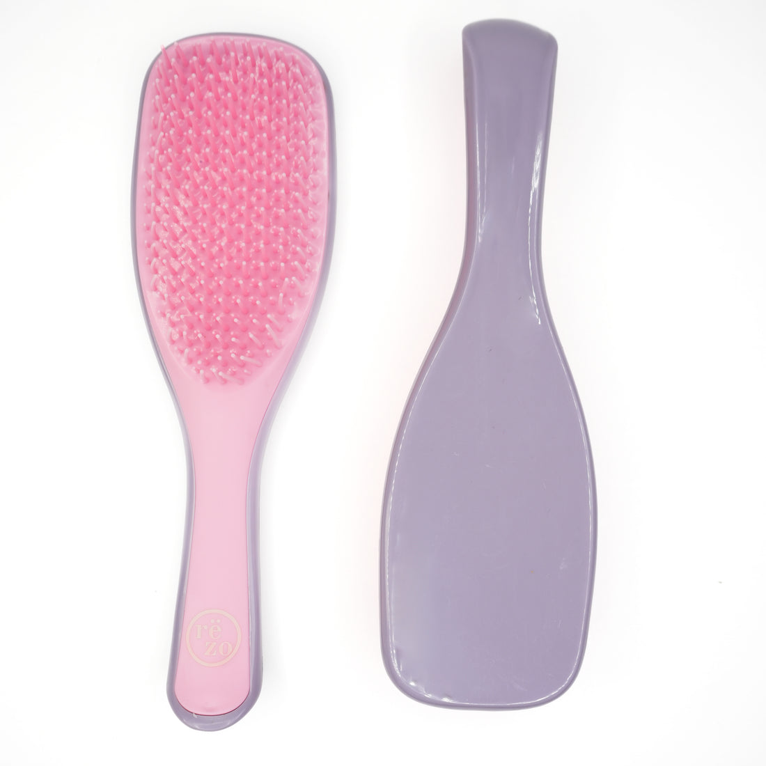 Rezo Pink & Purple Dual Length Bristles Hair Brush