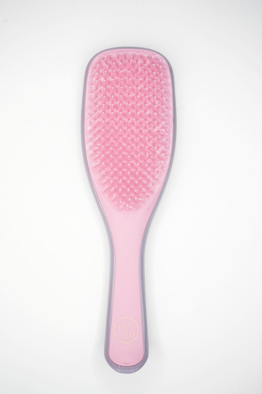 Rezo Pink & Purple Dual Length Bristles Hair Brush